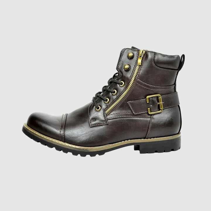 Libuše - Kožené boty se šněrováním