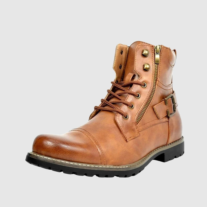 Libuše - Kožené boty se šněrováním