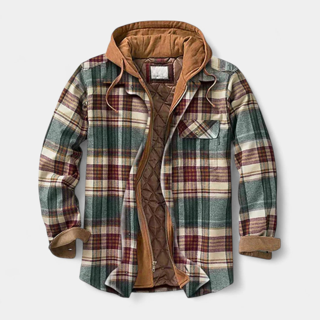 Thomas – Stylová patchworková bunda pro sebevědomé muže