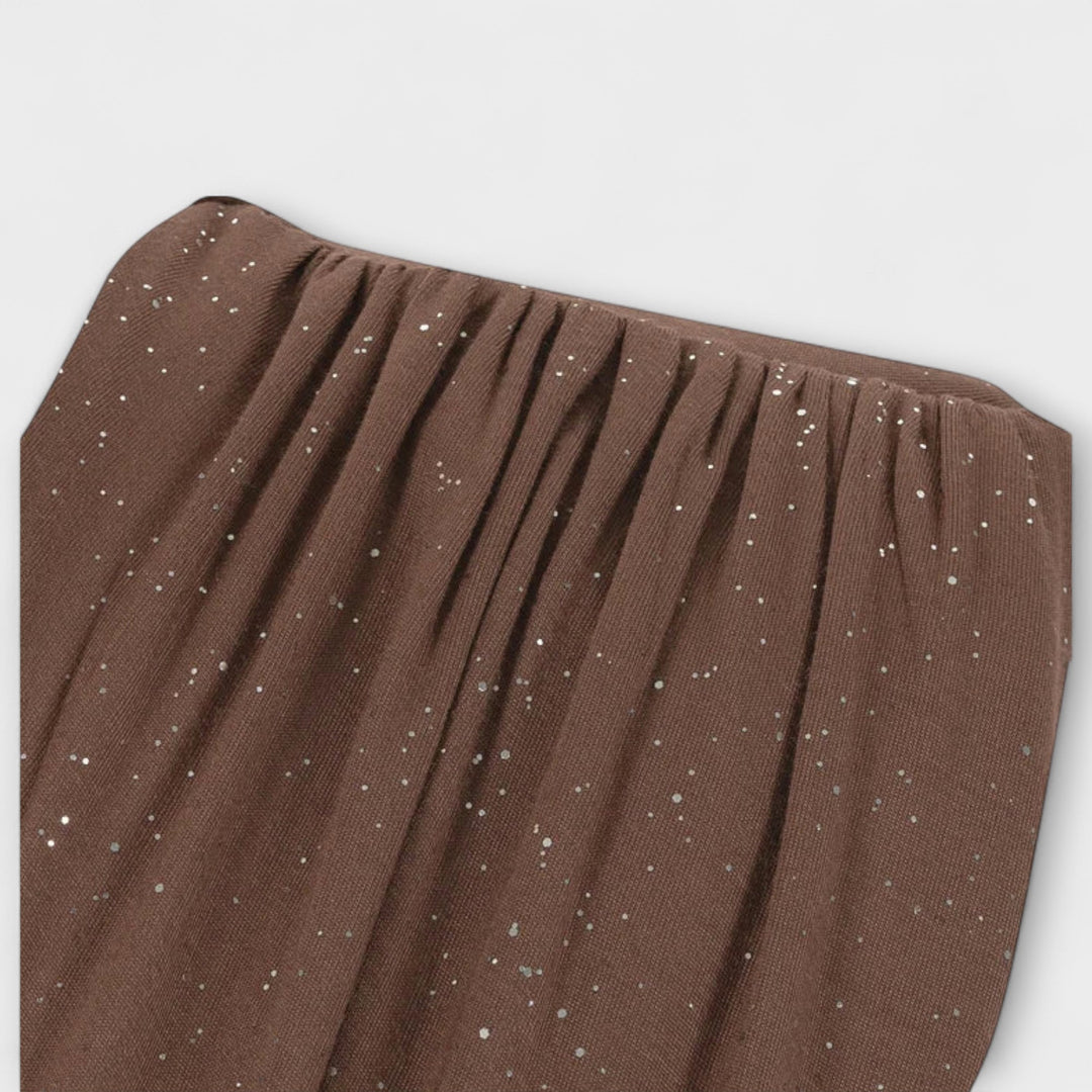 Thea - Maxi šaty s hlubokým výstřihem do V