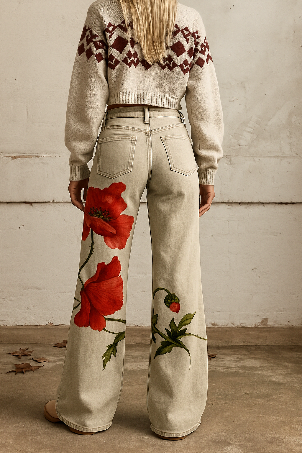 Kateřina | Vintage boho kalhoty