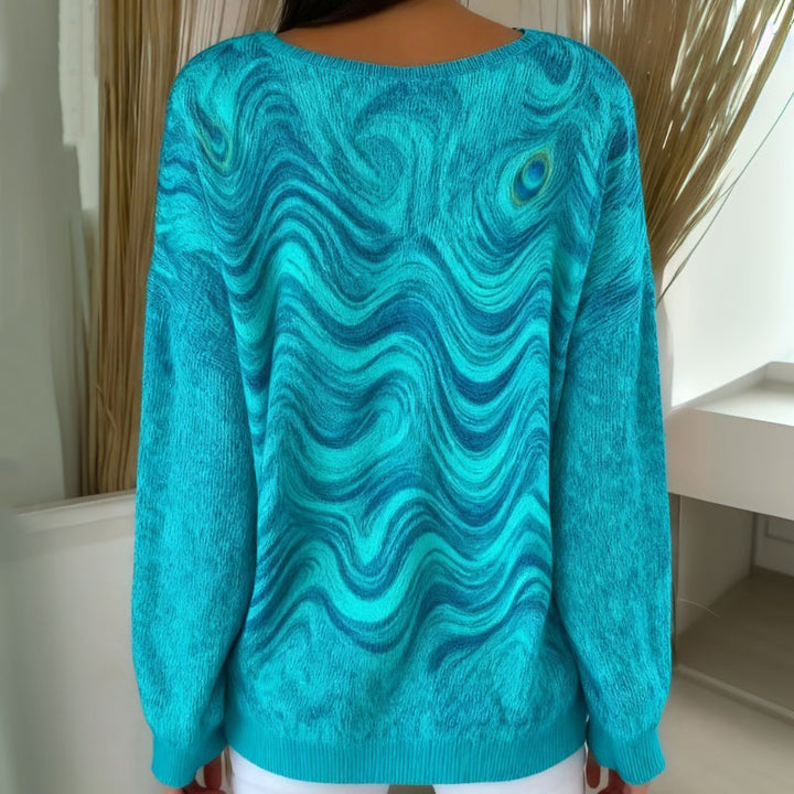 Evéline™ | Svetr s výstřihem do V