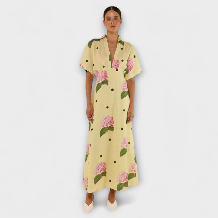 Kayla - Dlouhé splývavé šaty