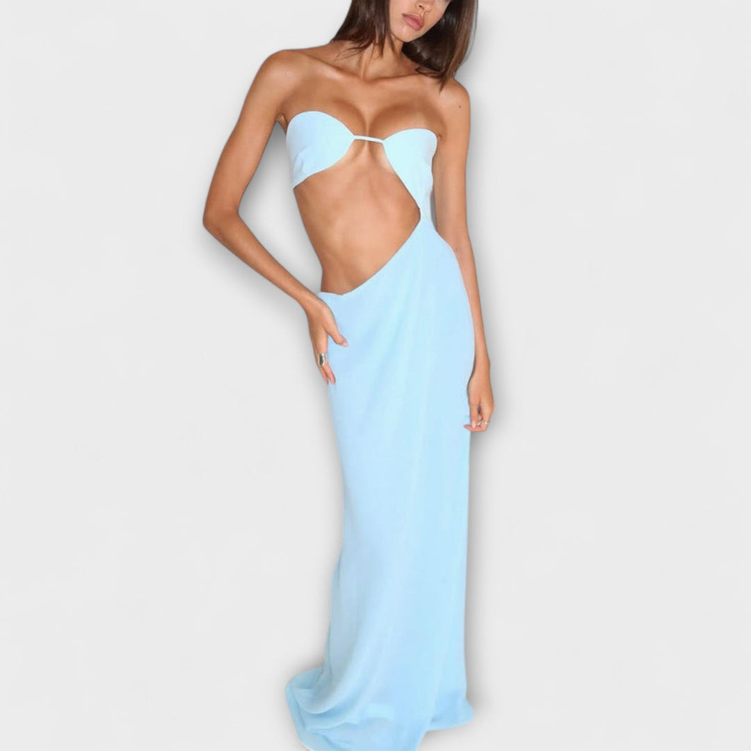 Isabella - Svůdné večerní šaty bez zad