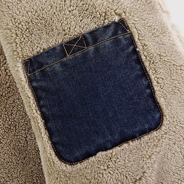 Bohumil - Džínová bunda s vnitřní podšívkou