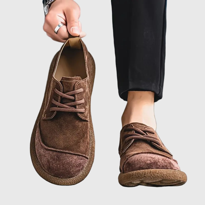 Santiago – Pánské ortopedické boty z pravé kůže