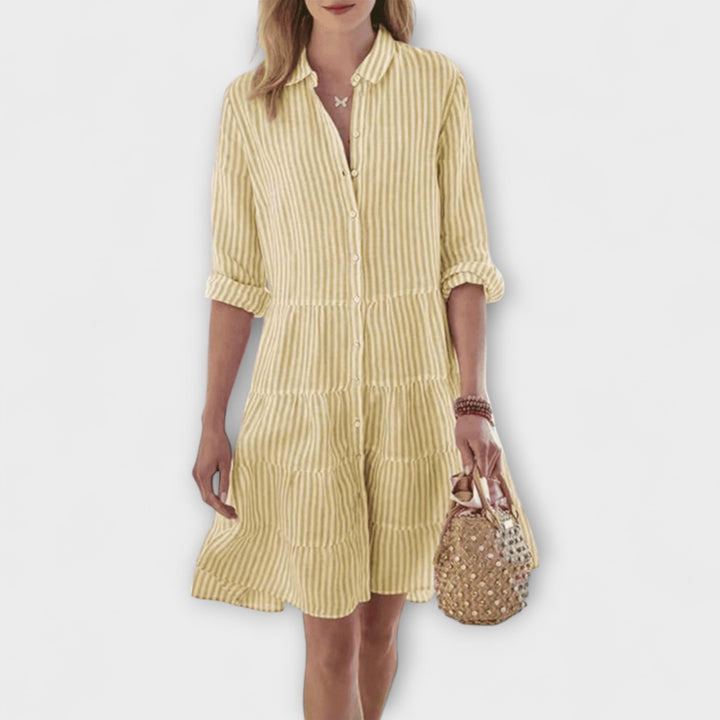 Lolita - Vzdušné pruhované šaty